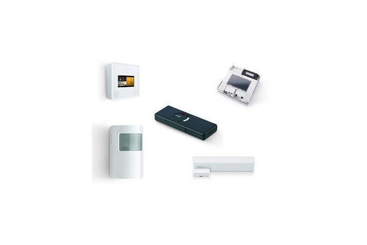 Kit di allarme Silenya Touch WLS con GSM, pcb filo e accessori ordinabile previa verifica disponibilità