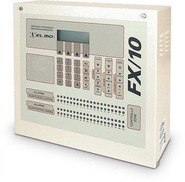 Centrale antincendio analogico indirizzato ad 1 loop
