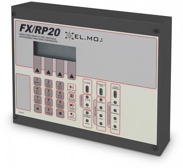 Ripetitore remoto di visualizzazione e comando per centrali FX/20 e FX/50